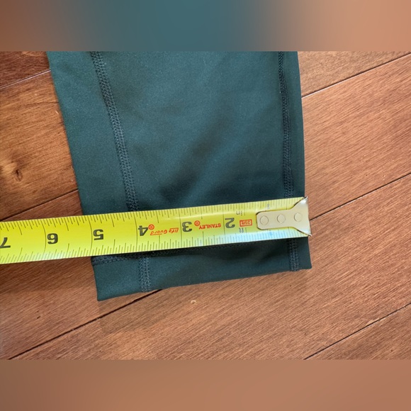 Lole Women’s Capri leggings side Pockets Tight in Forest Green Women’s XXL - Picture 7 of 12